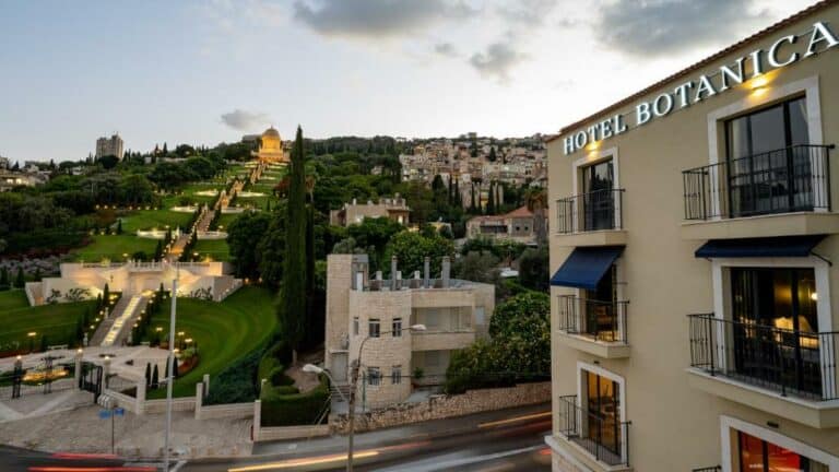 מלון בוטניקה חיפה